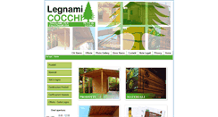 Desktop Screenshot of legnamicocchi.com